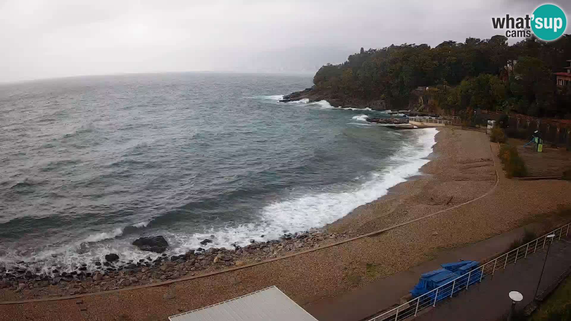 Rijeka Live webcam piscinas de playa Kantrida
