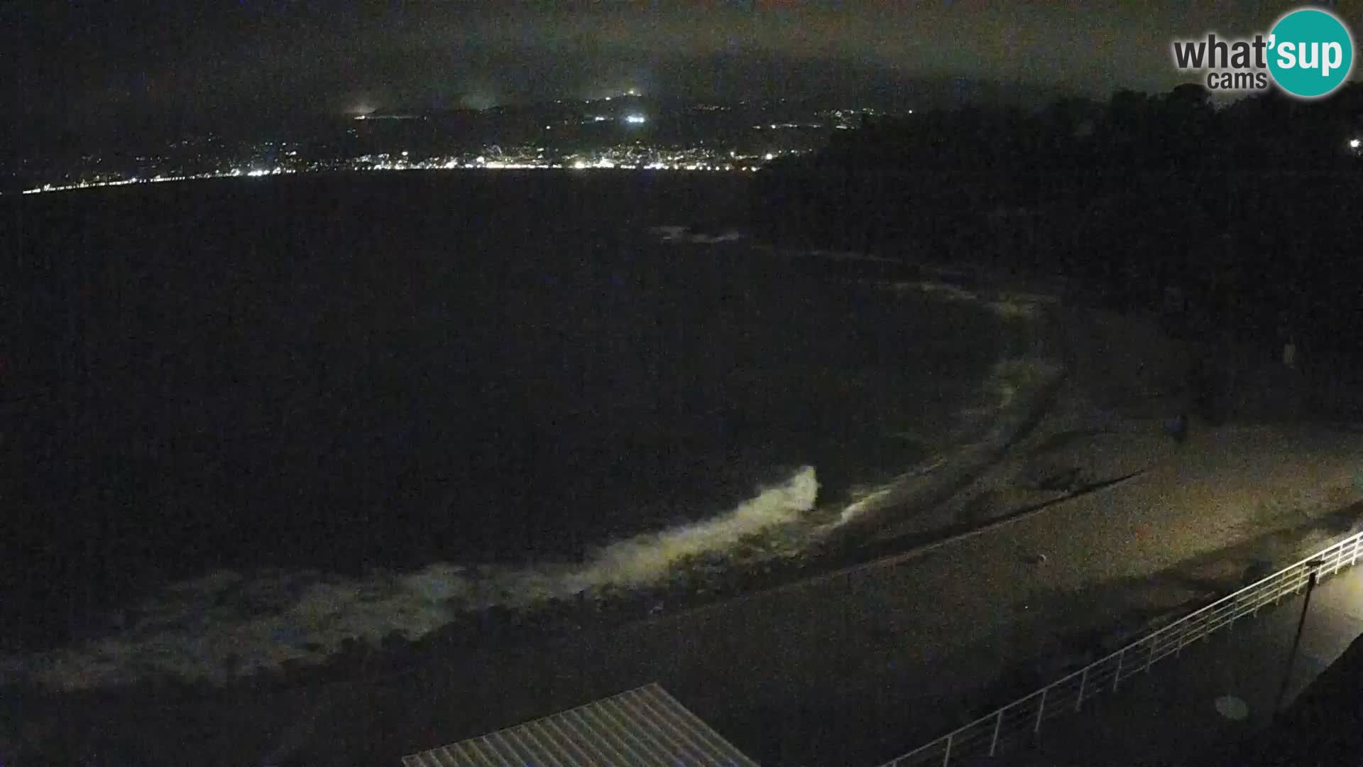 Reka Spletna kamera  plaža pri Bazenih Kantrida