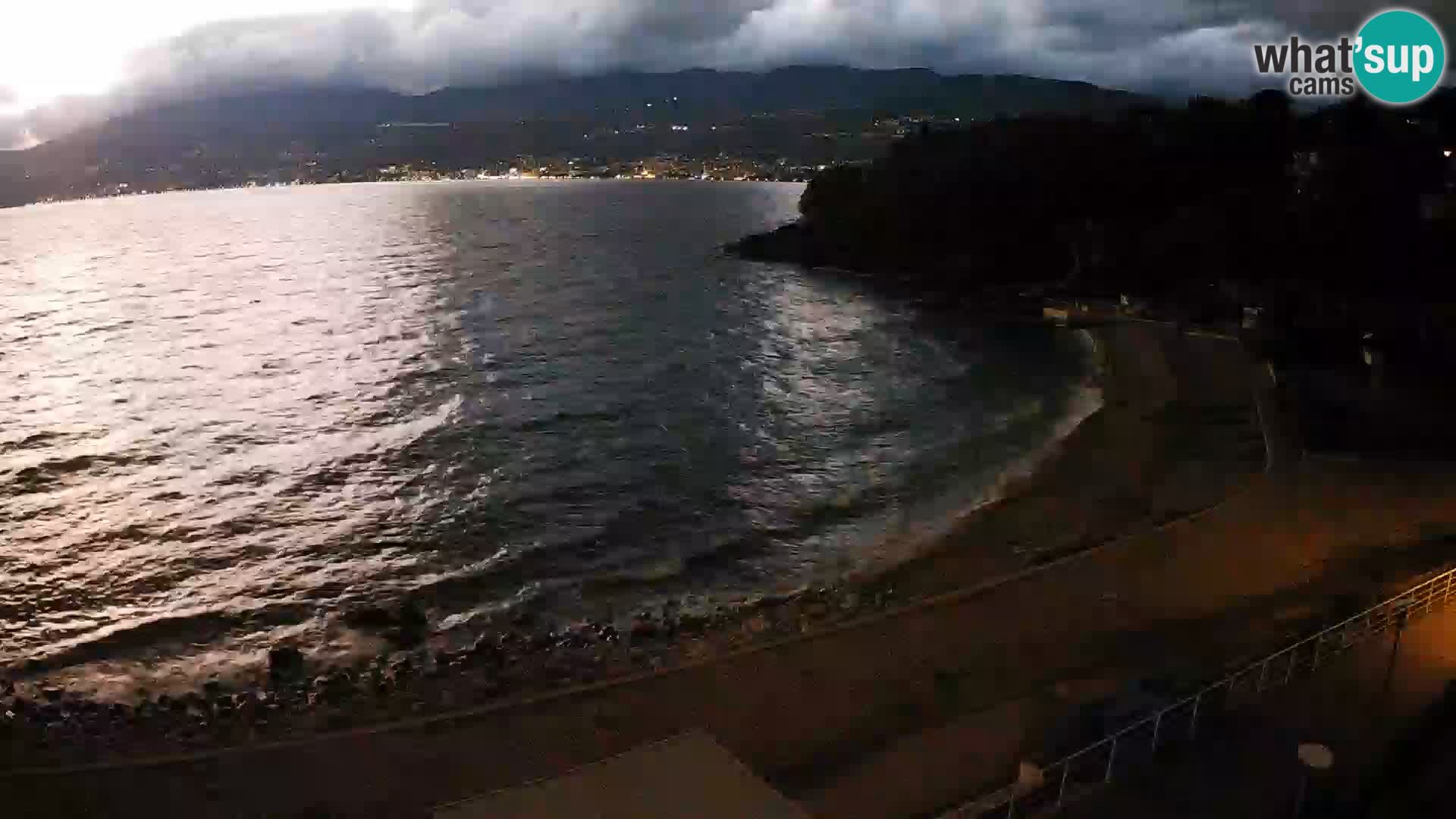 Reka Spletna kamera  plaža pri Bazenih Kantrida