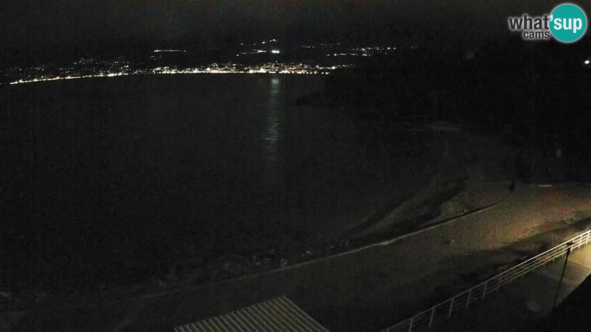 Rijeka web kamera plaža pri Bazenih Kantrida