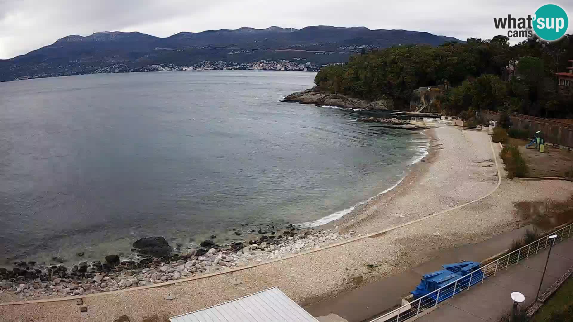 Reka Spletna kamera  plaža pri Bazenih Kantrida