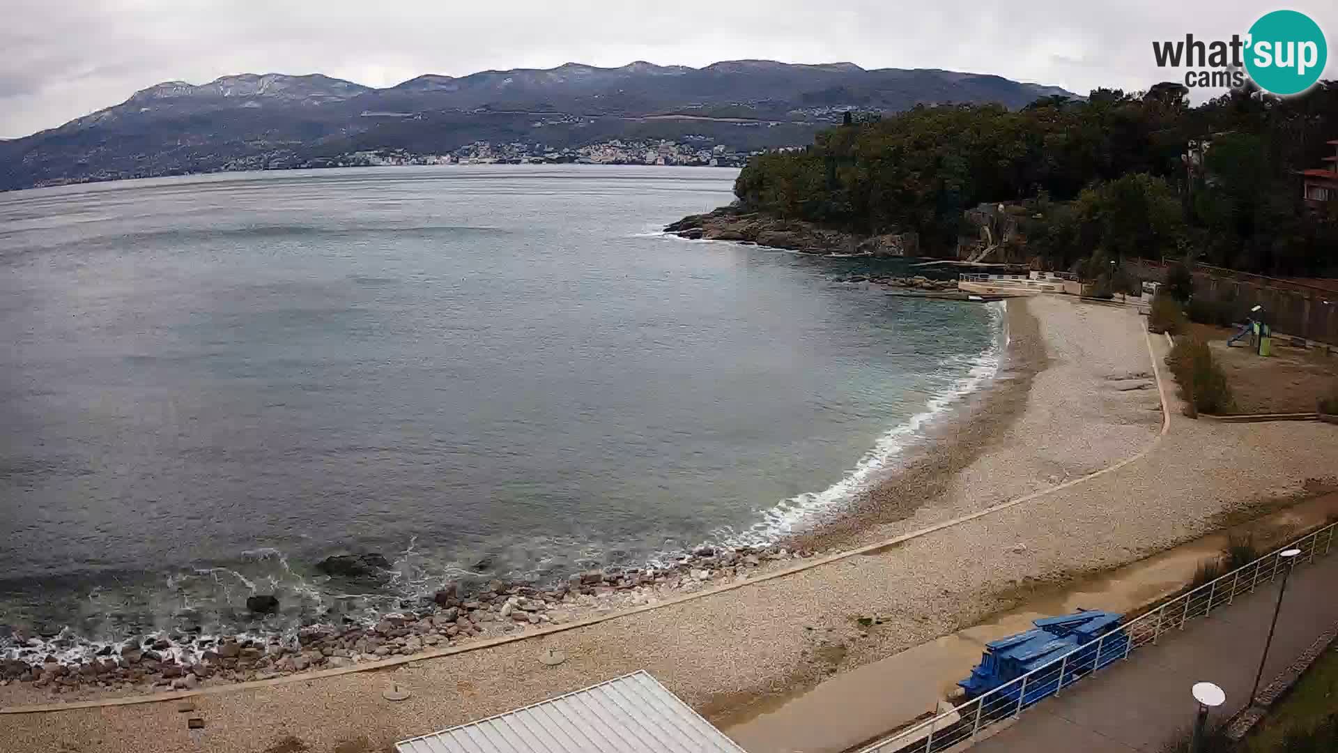 Reka Spletna kamera  plaža pri Bazenih Kantrida