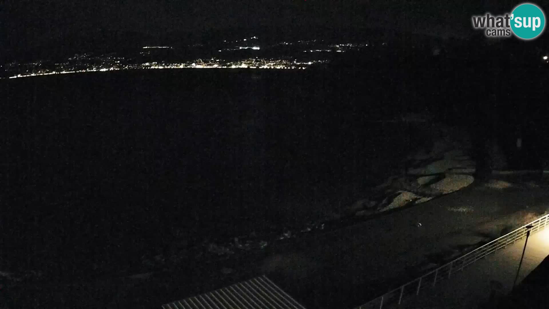 Rijeka web kamera plaža pri Bazenih Kantrida