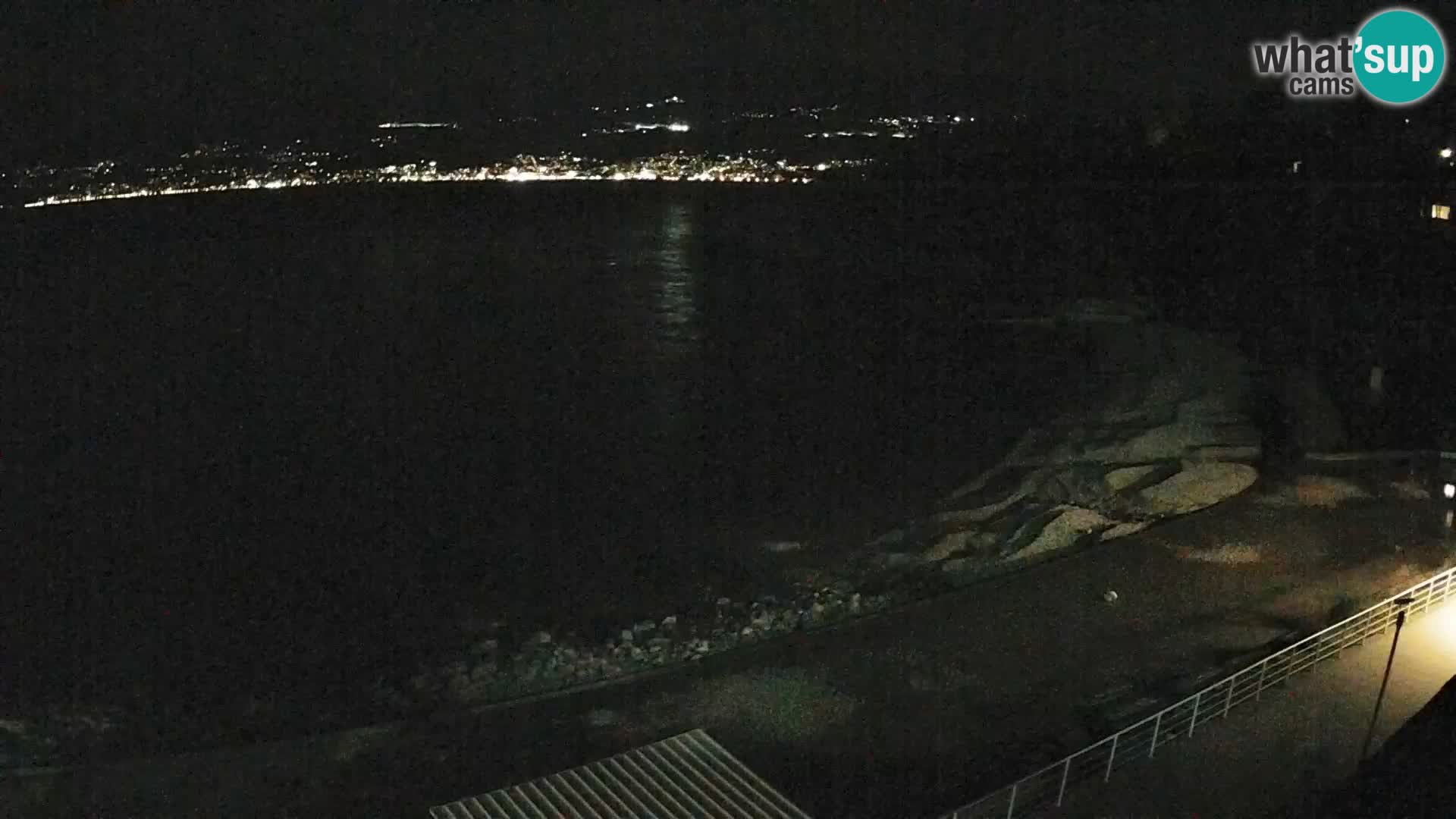 Rijeka web kamera plaža pri Bazenih Kantrida