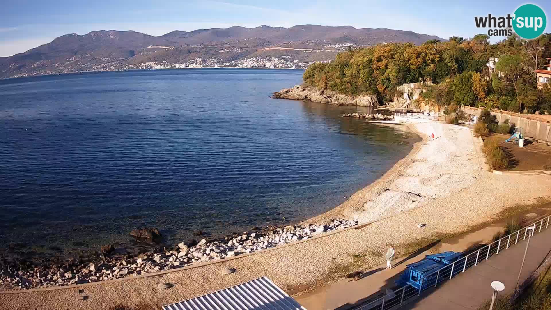 Rijeka Live webcam piscinas de playa Kantrida
