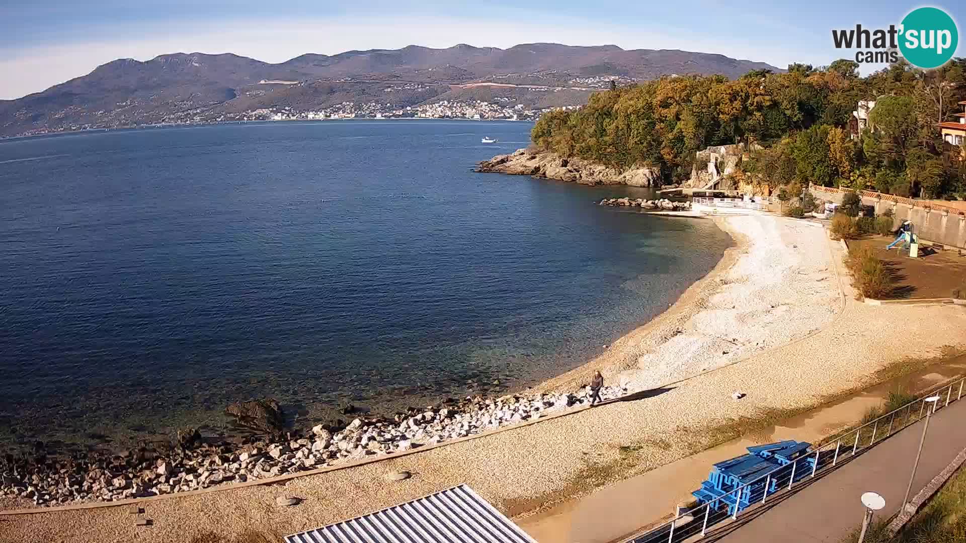 Rijeka Live webcam piscinas de playa Kantrida