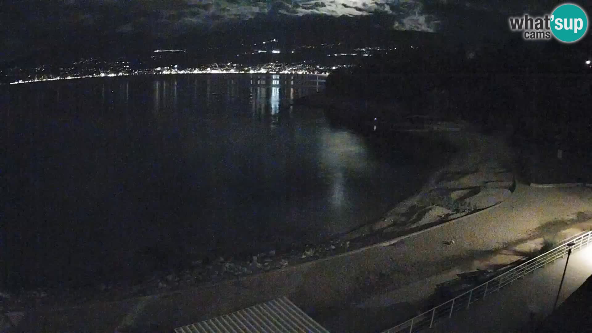 Rijeka web kamera plaža pri Bazenih Kantrida