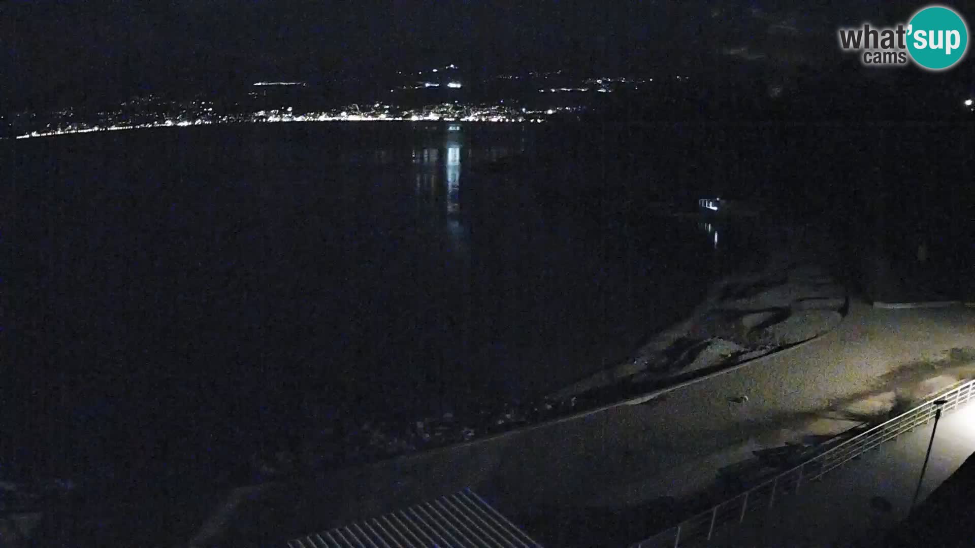 Rijeka web kamera plaža pri Bazenih Kantrida