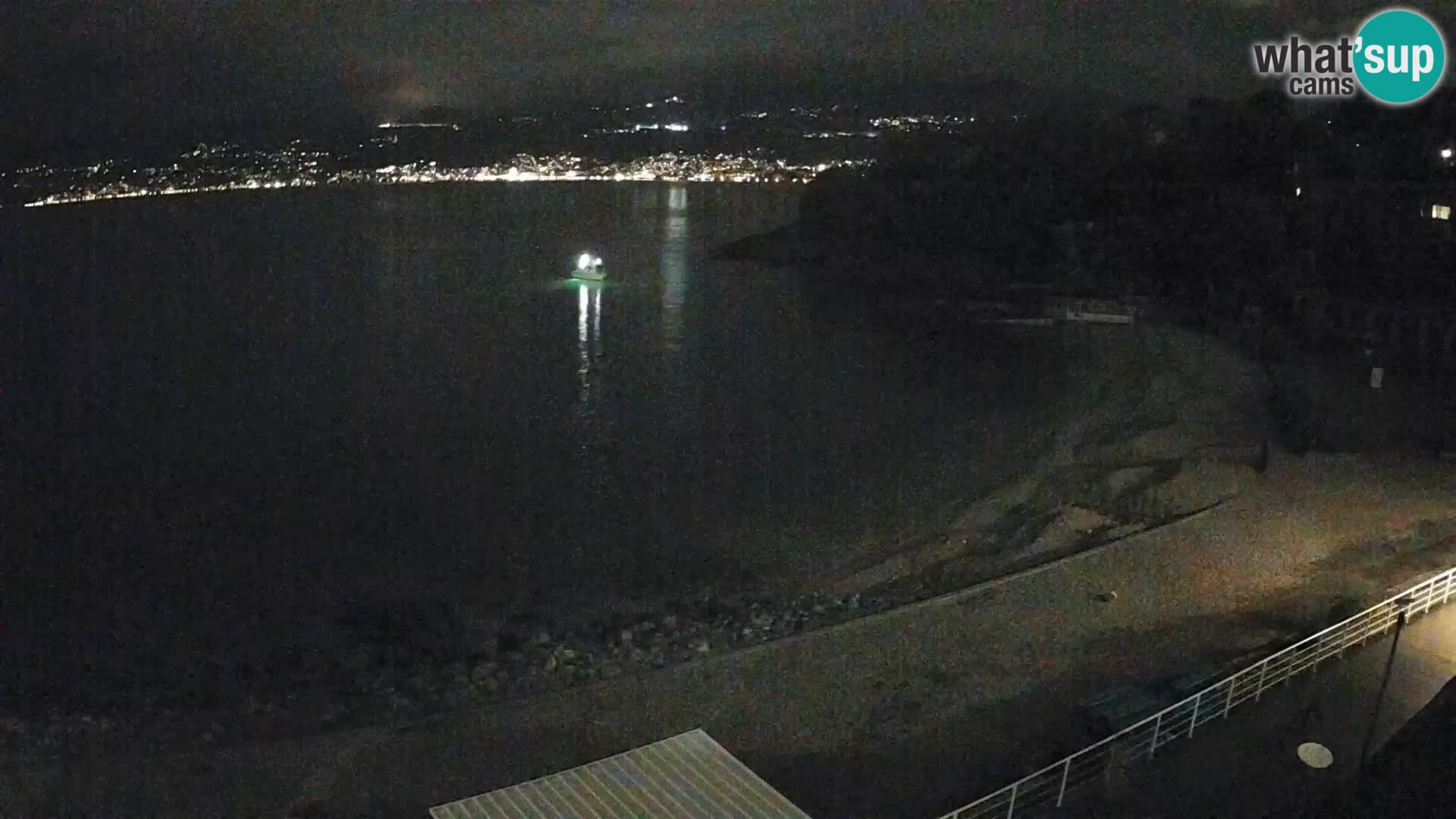 Rijeka web kamera plaža pri Bazenih Kantrida