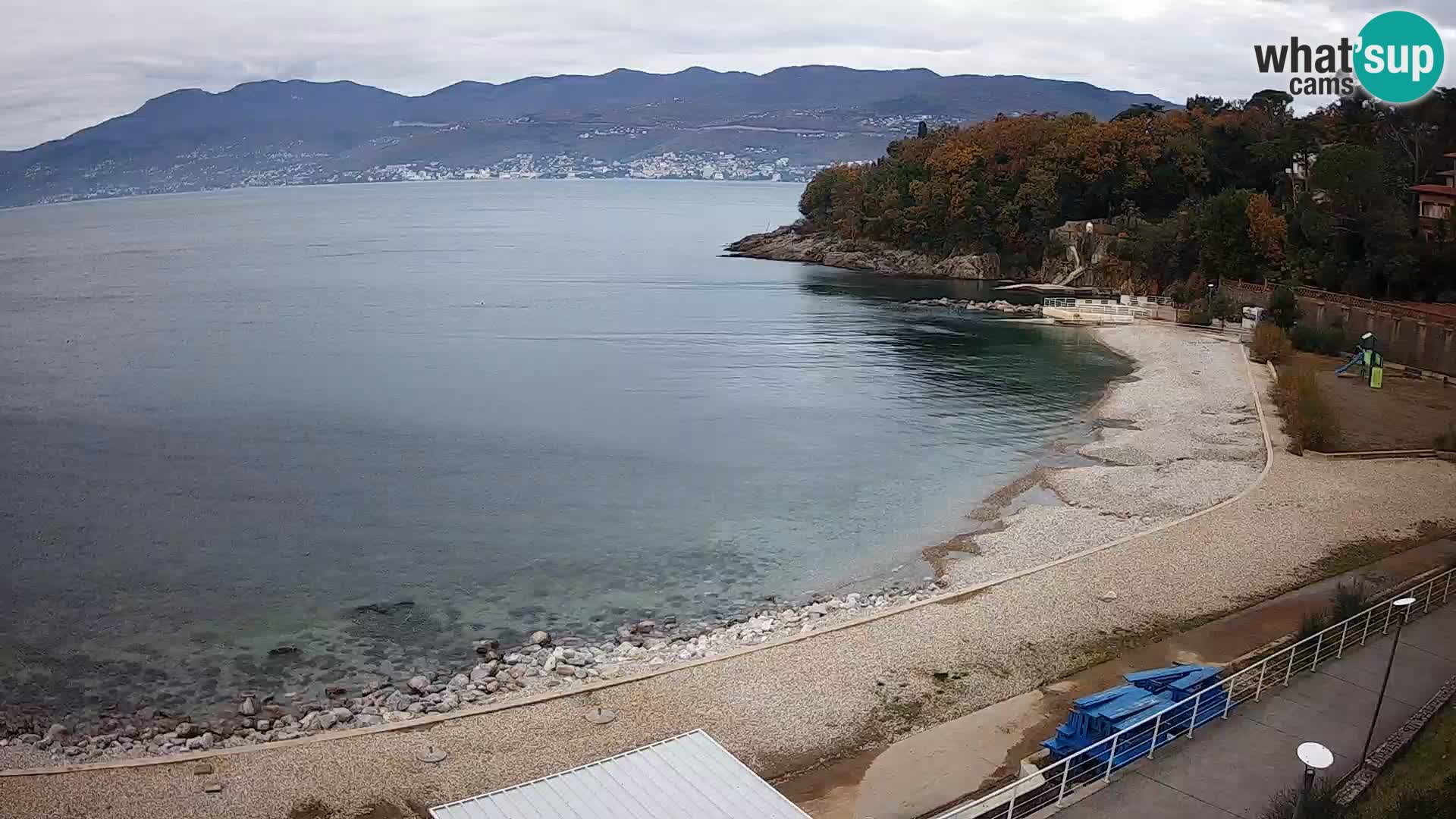 Reka Spletna kamera plaža pri Bazenih Kantrida