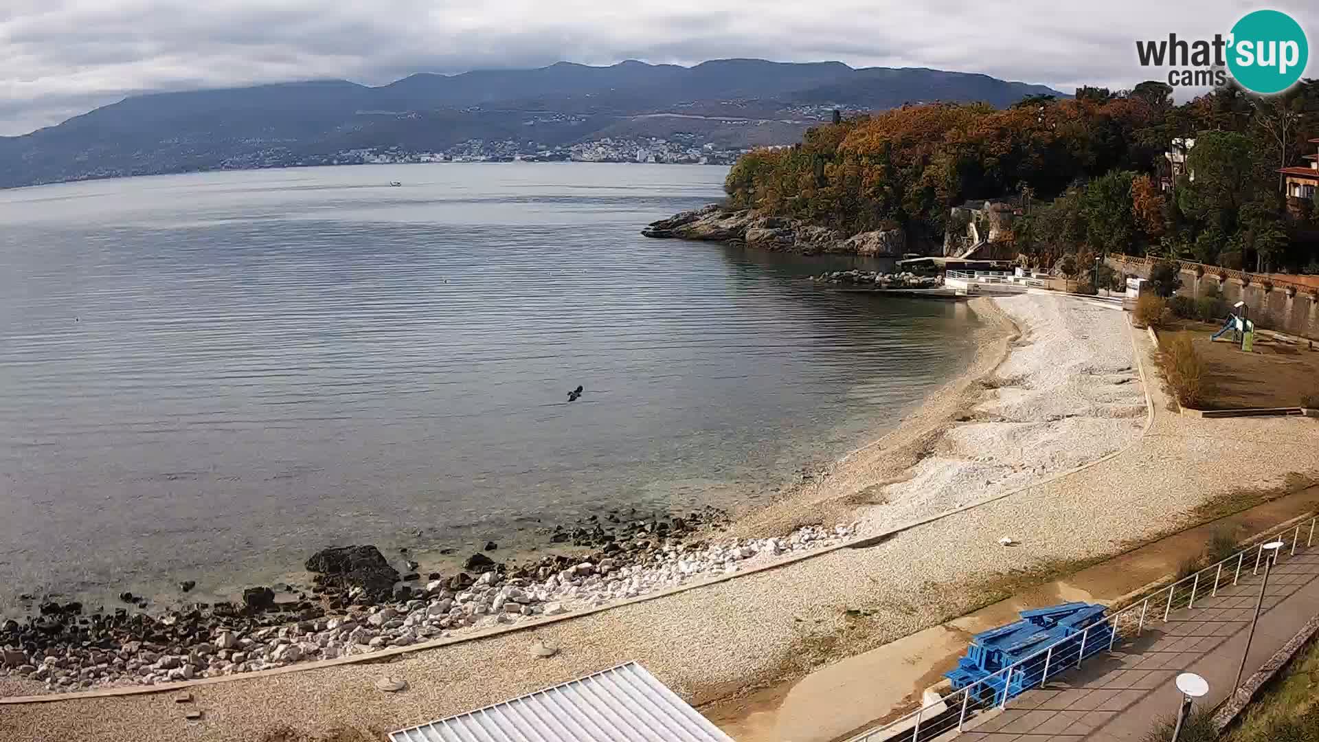 Rijeka Live webcam piscinas de playa Kantrida