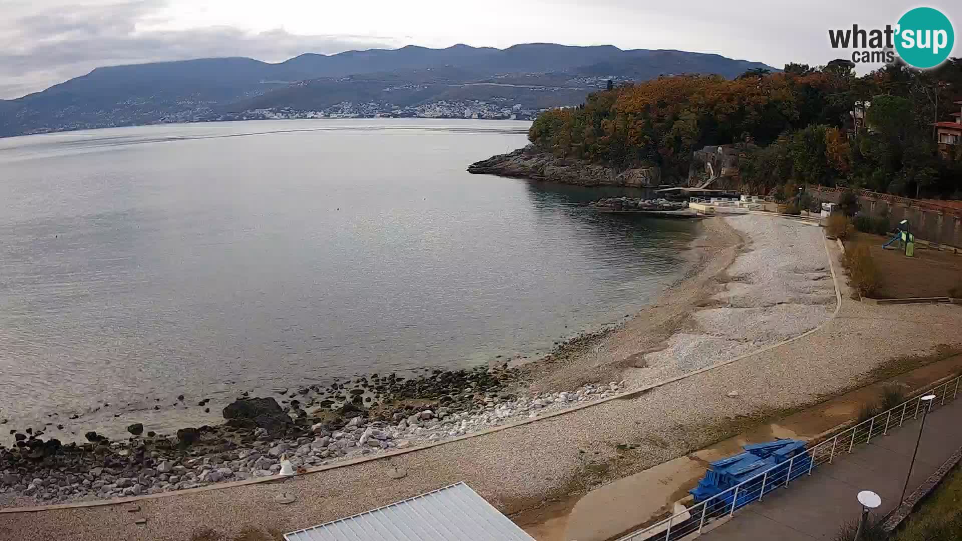 Rijeka Live webcam piscinas de playa Kantrida