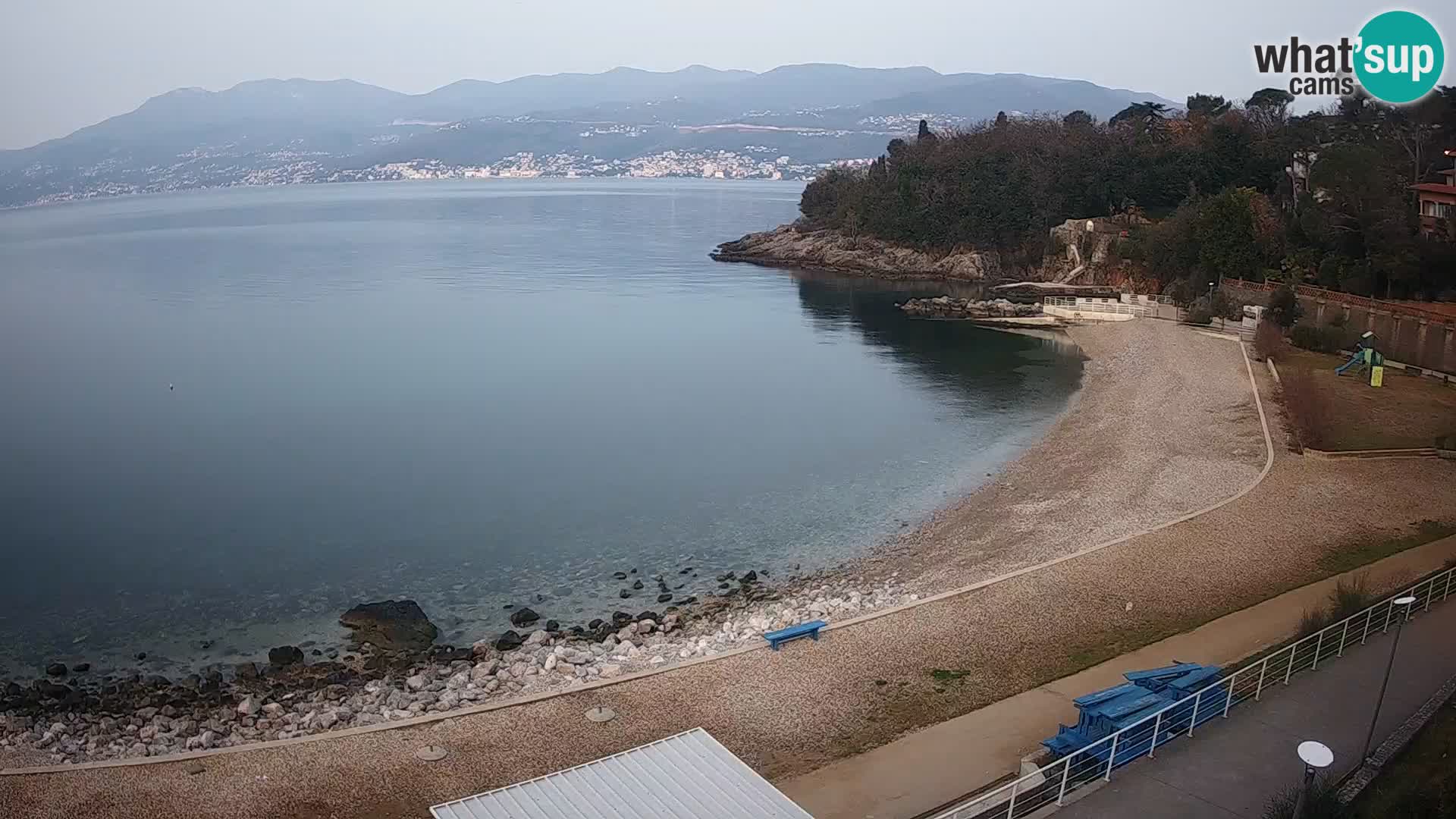 Rijeka Live webcam piscinas de playa Kantrida