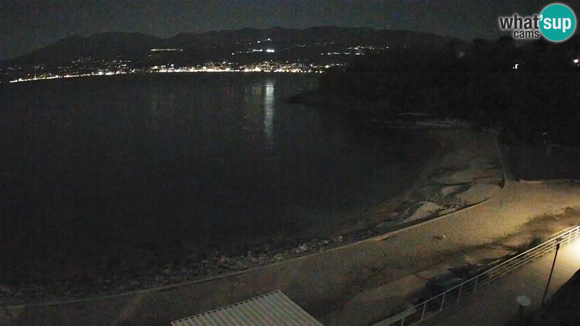 Rijeka web kamera plaža pri Bazenih Kantrida