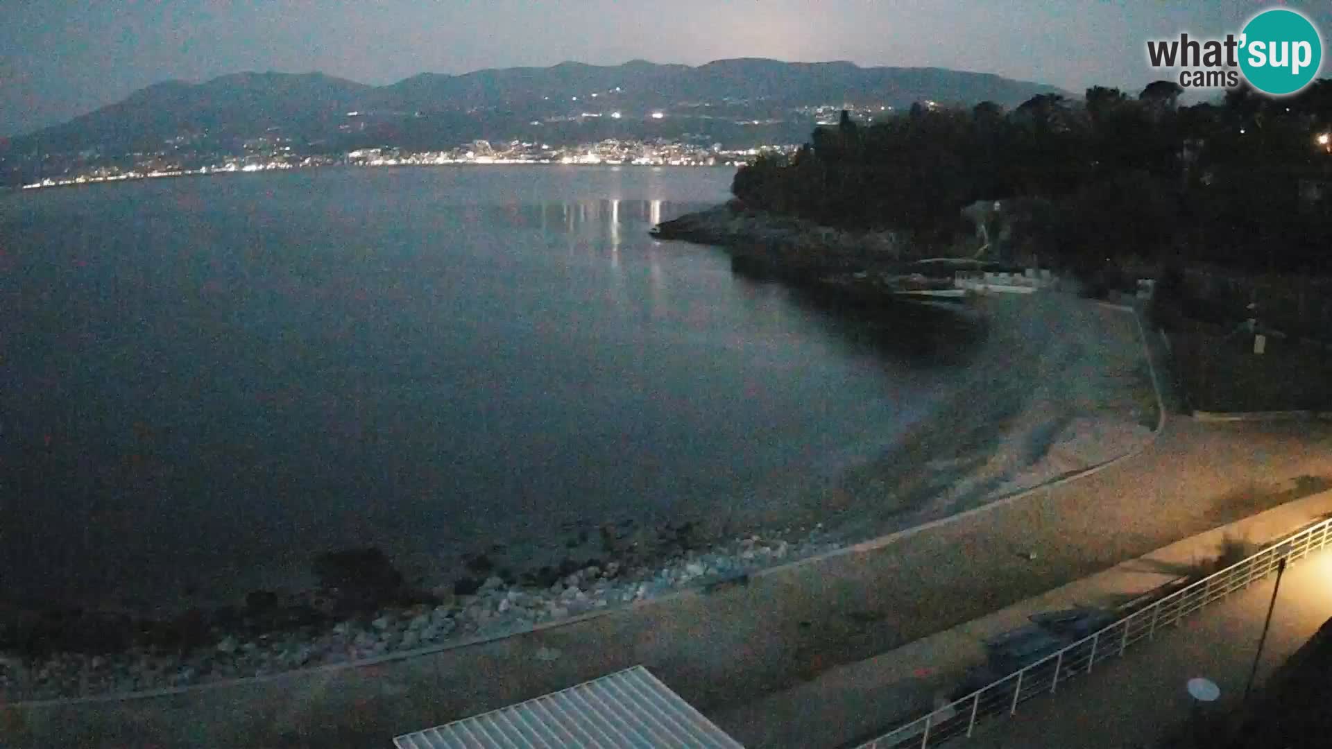 Rijeka web kamera plaža pri Bazenih Kantrida