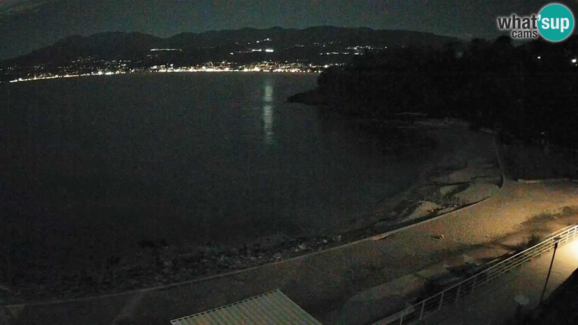 Rijeka web kamera plaža pri Bazenih Kantrida