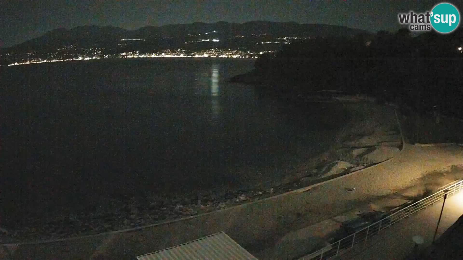 LIVE Webcam Rijeka beach Swimming pools Kantrida