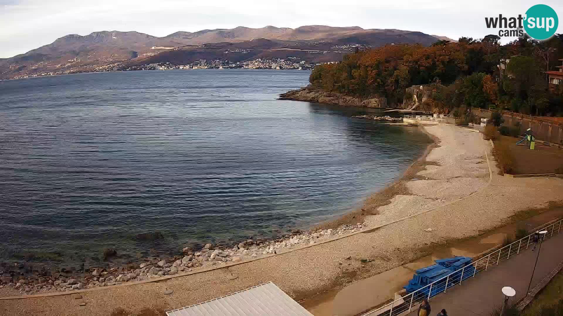 Rijeka Live webcam piscinas de playa Kantrida