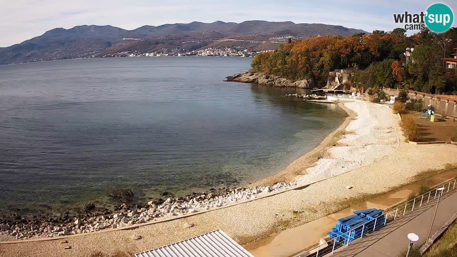 Rijeka Live webcam piscinas de playa Kantrida