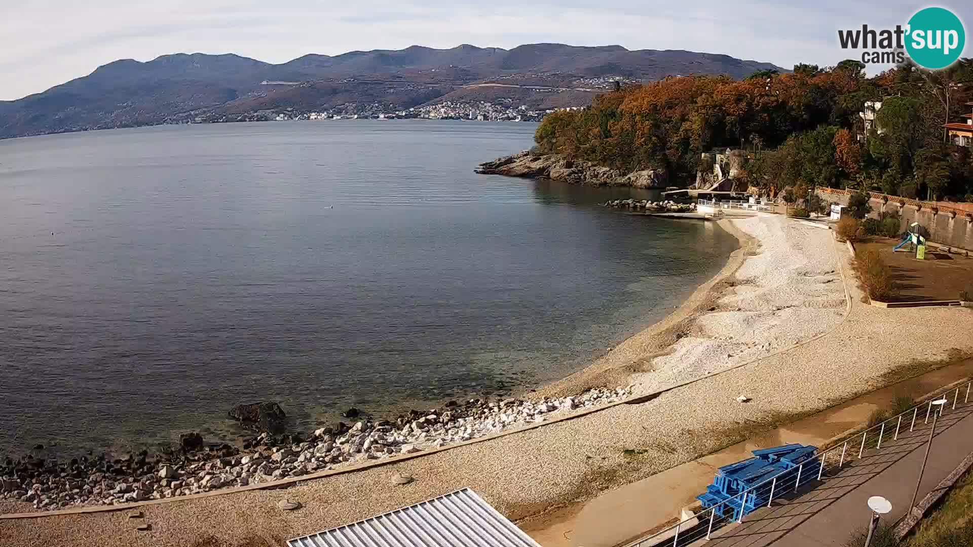 Rijeka Live webcam piscinas de playa Kantrida