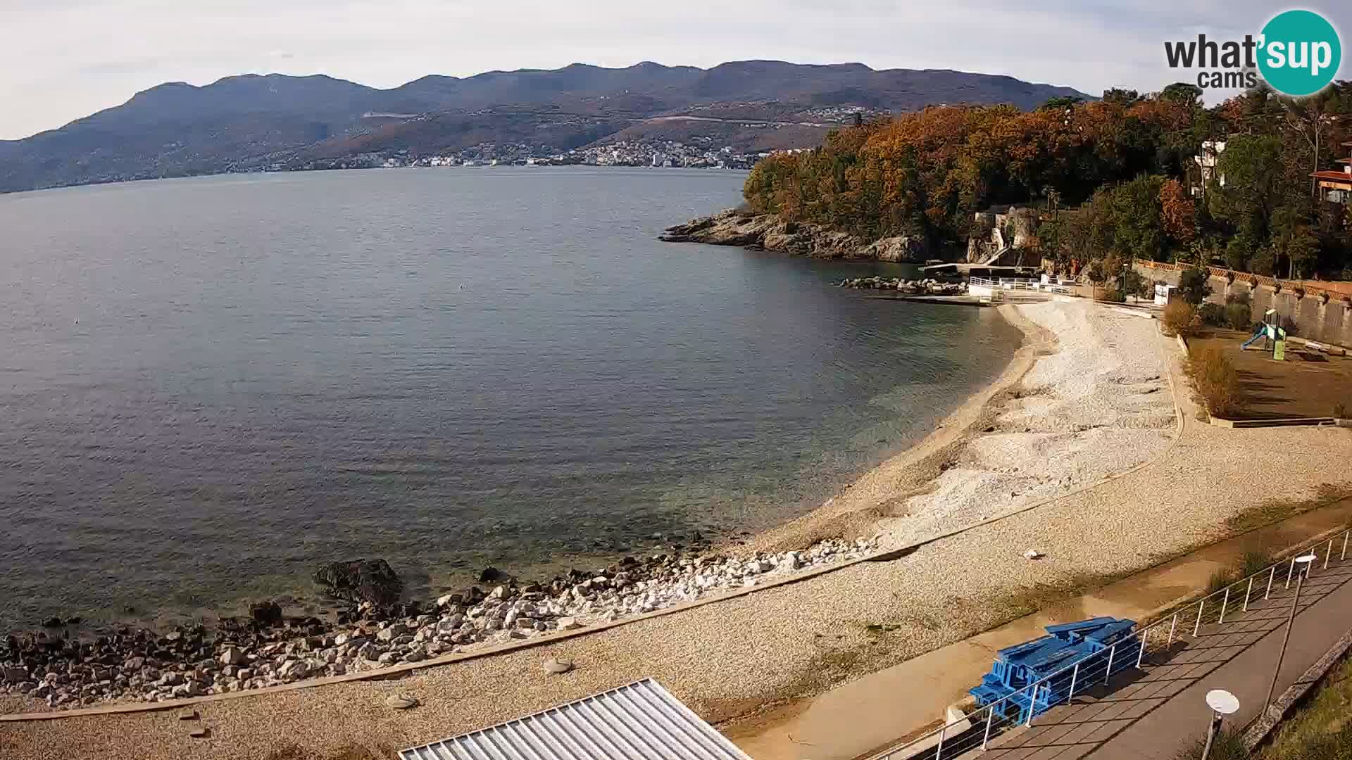 Rijeka Live webcam piscinas de playa Kantrida