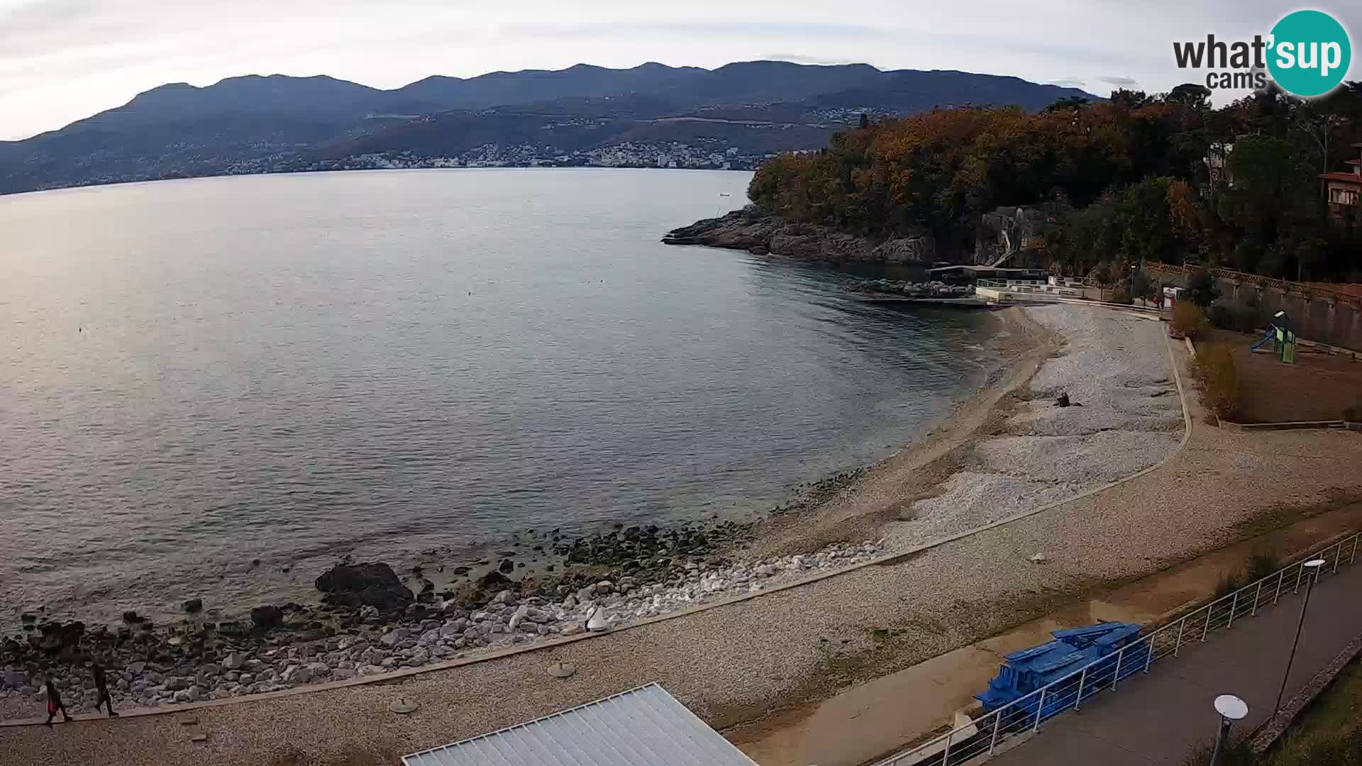 Rijeka Live webcam piscinas de playa Kantrida