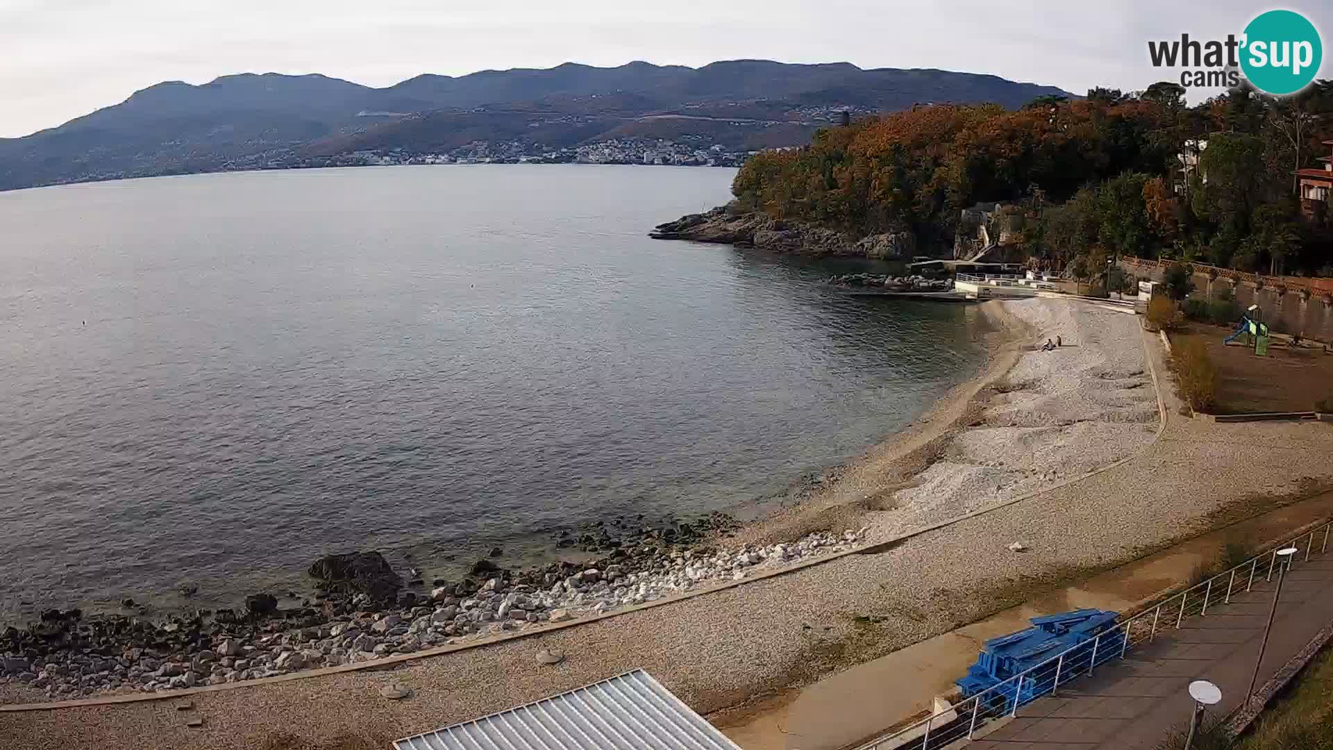 Reka Spletna kamera plaža pri Bazenih Kantrida