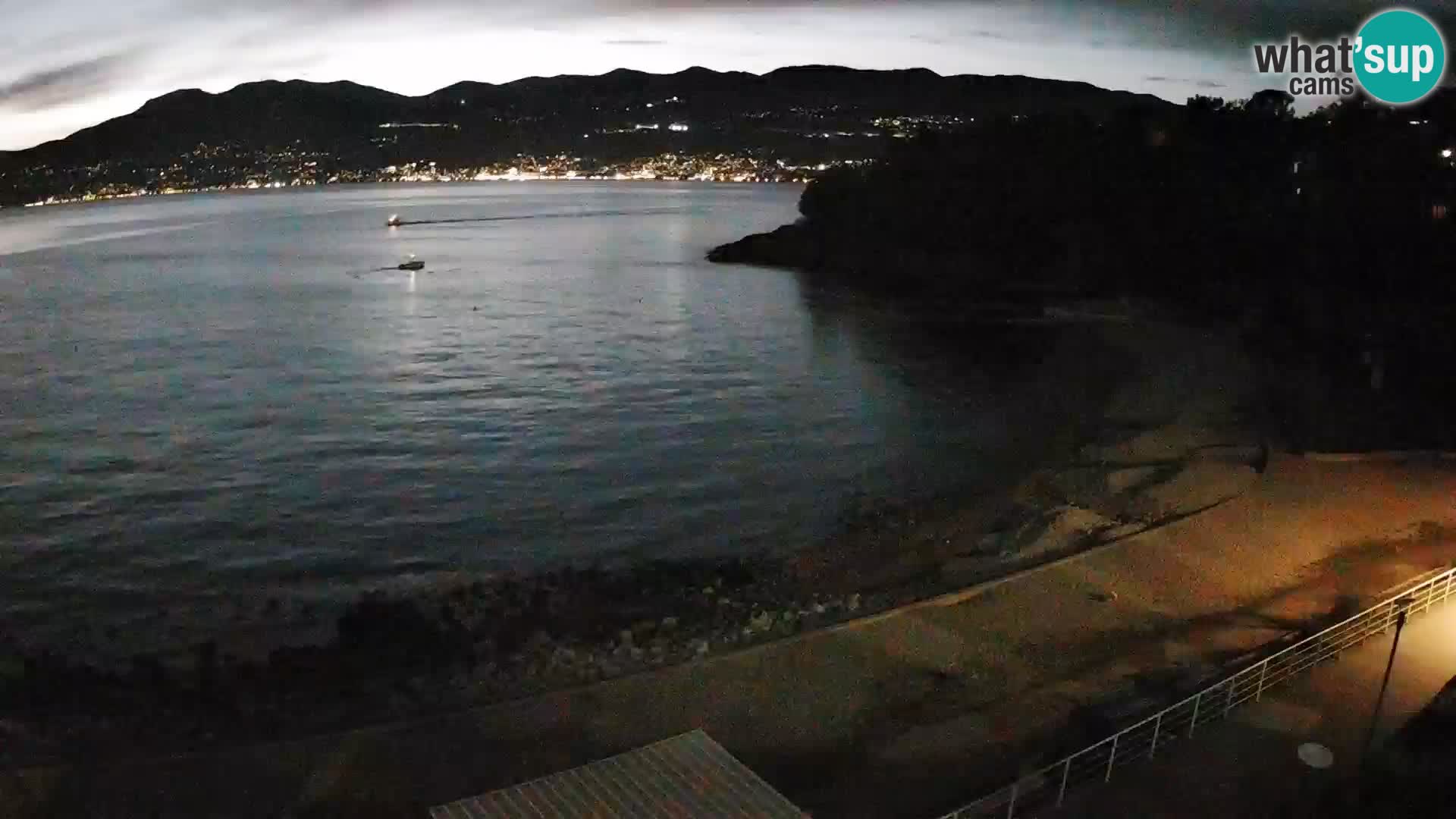 Reka Spletna kamera  plaža pri Bazenih Kantrida