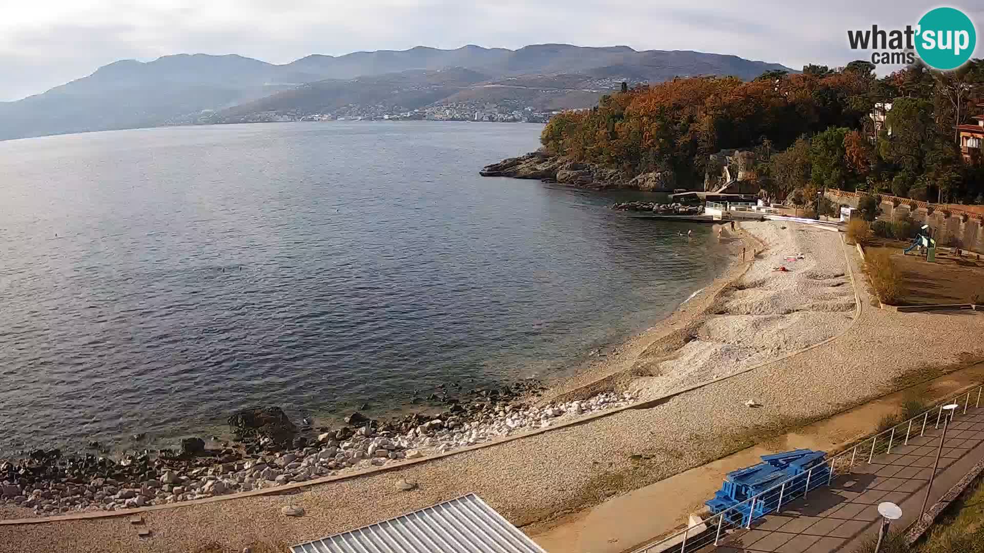 Rijeka Live webcam piscinas de playa Kantrida
