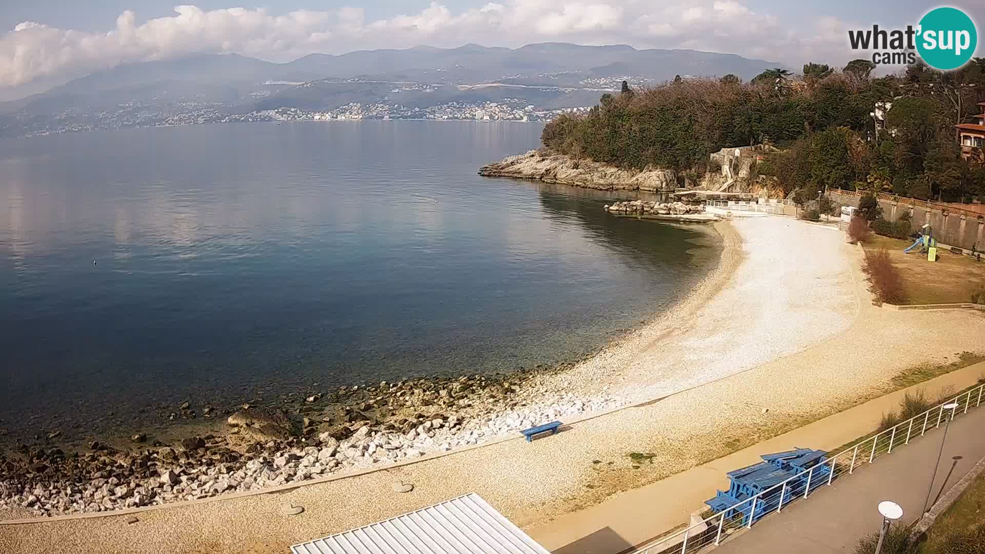 Rijeka Live webcam piscinas de playa Kantrida
