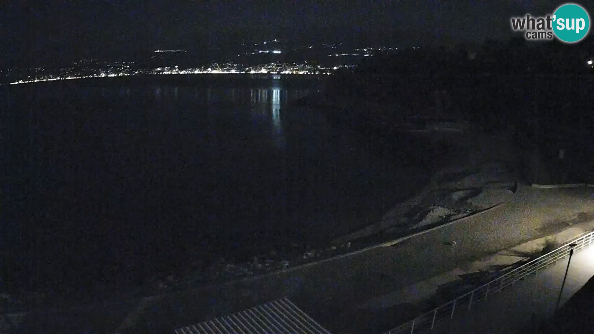 Rijeka web kamera plaža pri Bazenih Kantrida