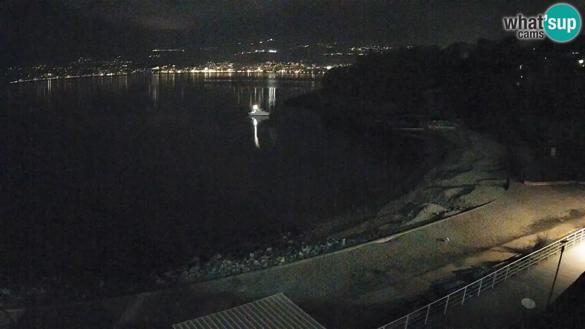 Reka Spletna kamera  plaža pri Bazenih Kantrida