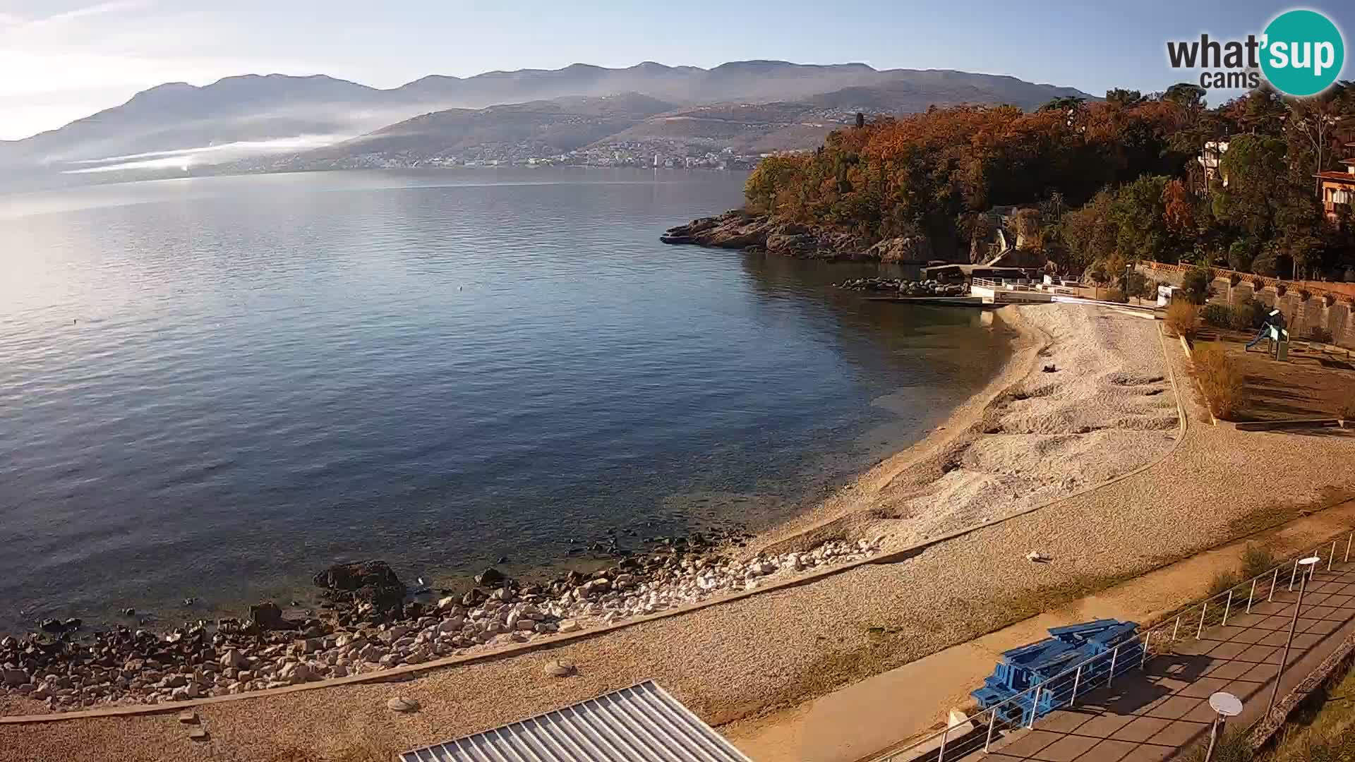 Rijeka Live webcam piscinas de playa Kantrida