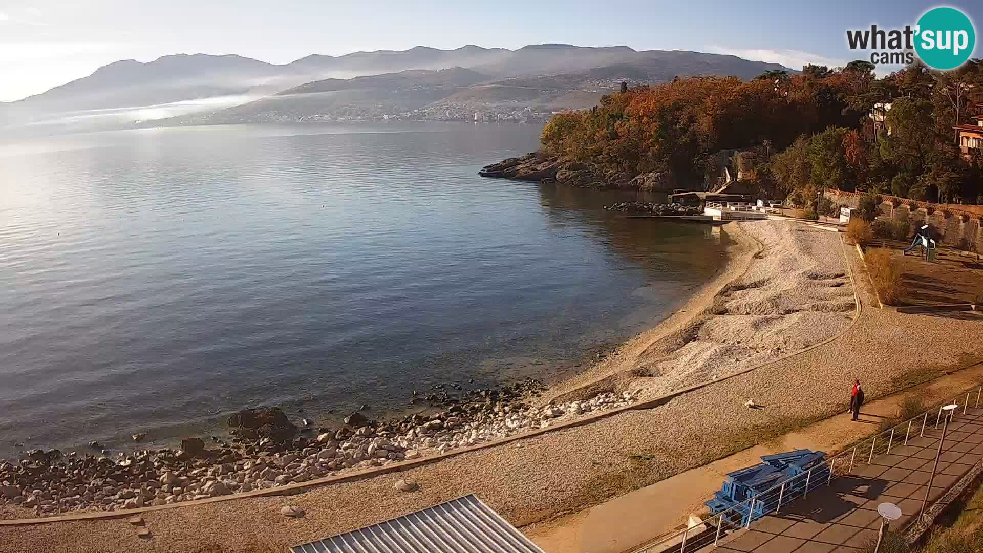 Rijeka Live webcam piscinas de playa Kantrida