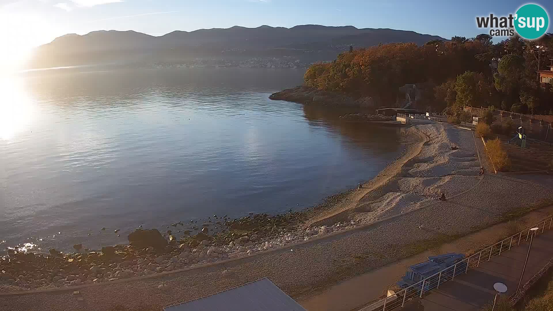 Rijeka Live webcam piscinas de playa Kantrida