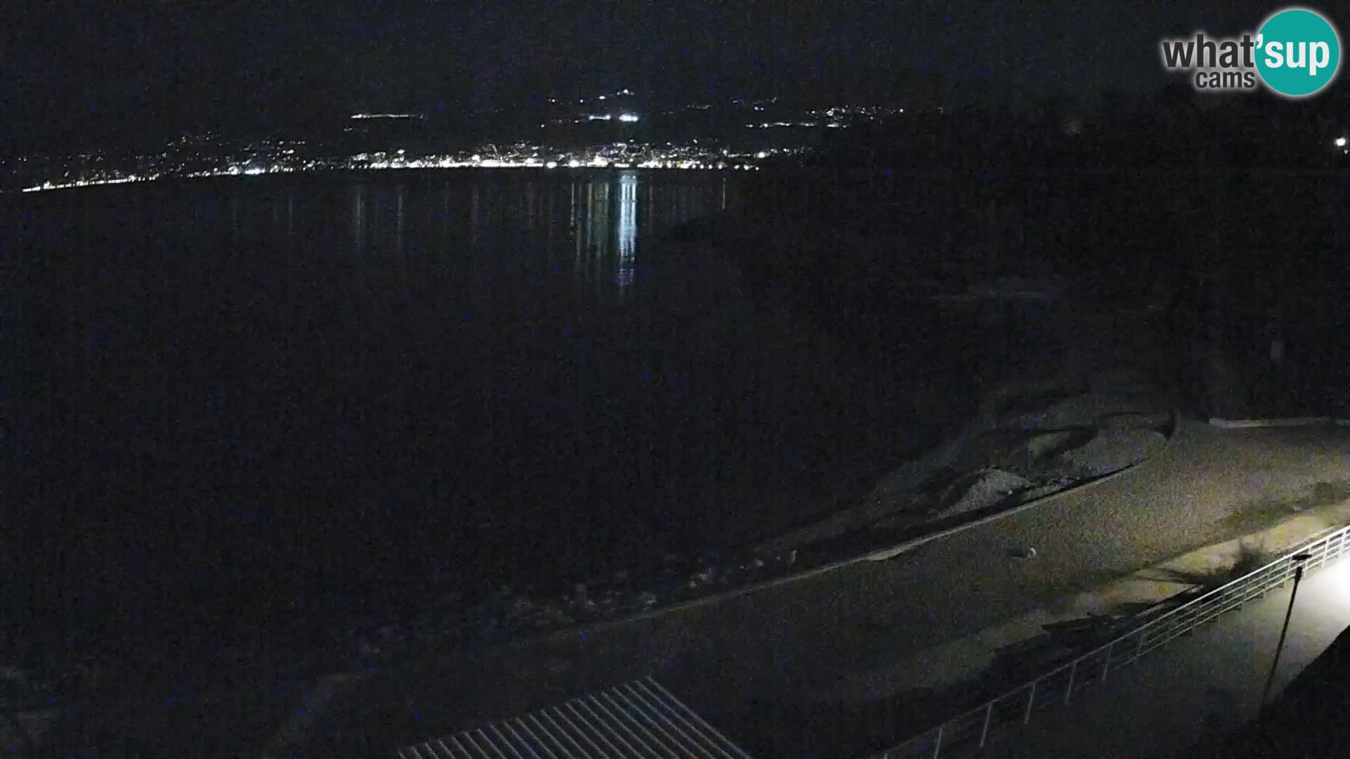 Rijeka web kamera plaža pri Bazenih Kantrida