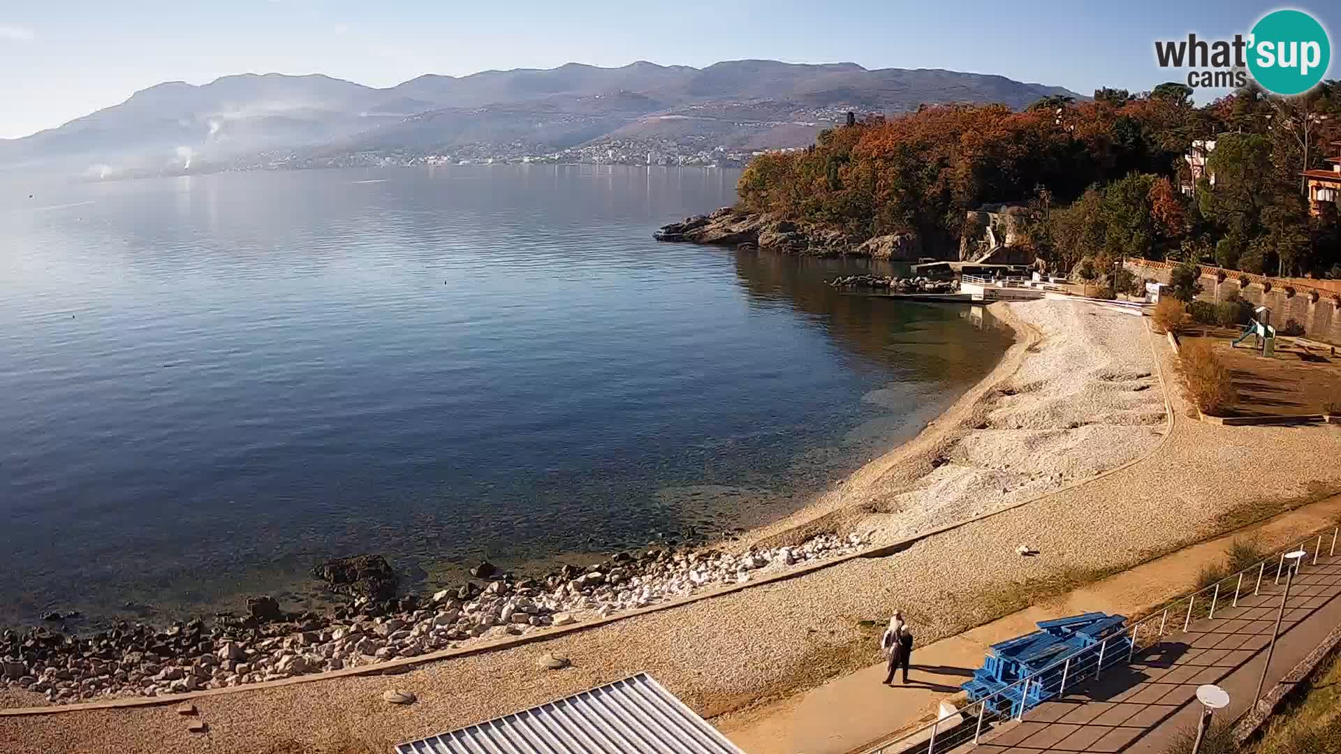 Rijeka Live webcam piscinas de playa Kantrida