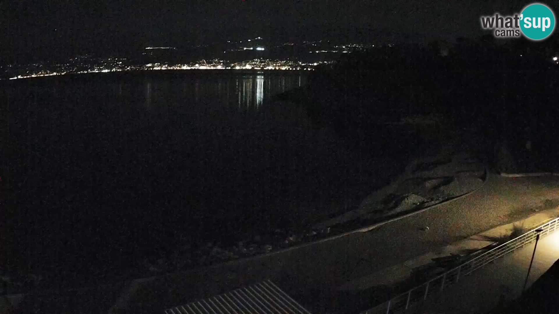 Rijeka web kamera plaža pri Bazenih Kantrida