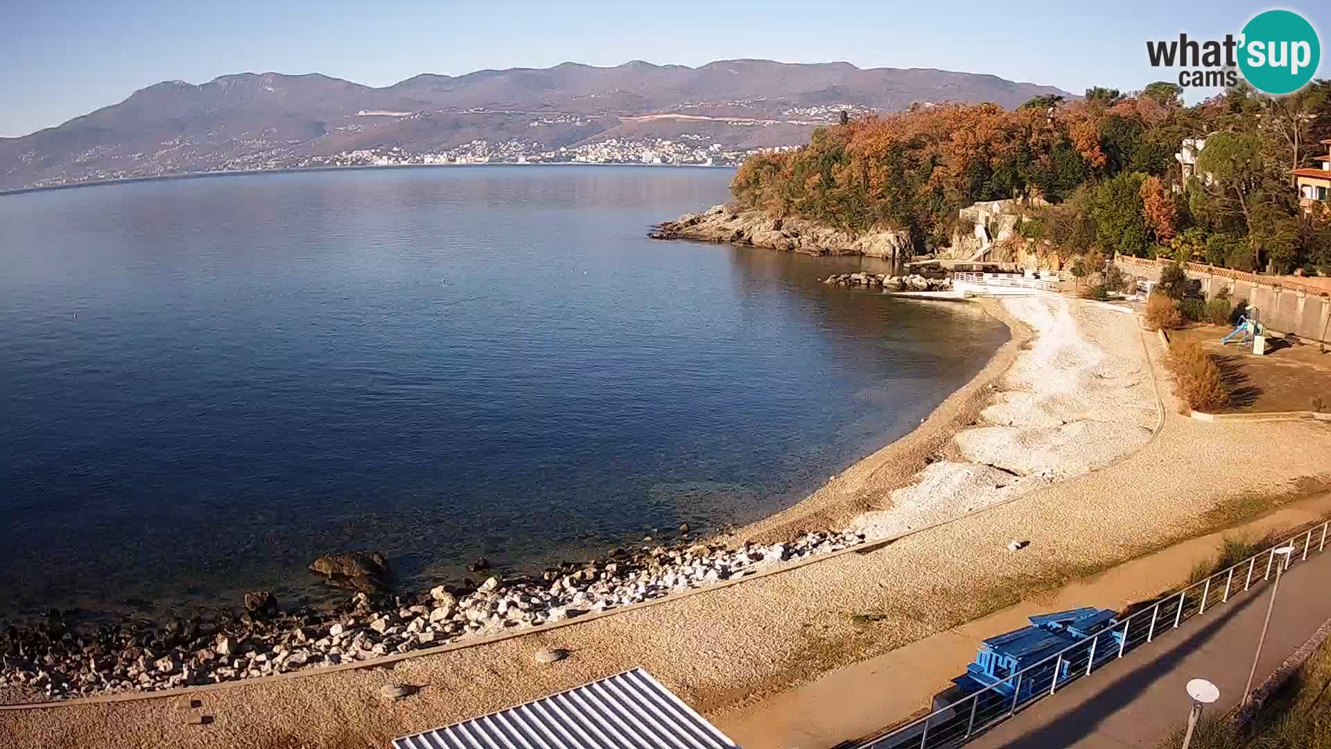 Rijeka Live webcam piscinas de playa Kantrida