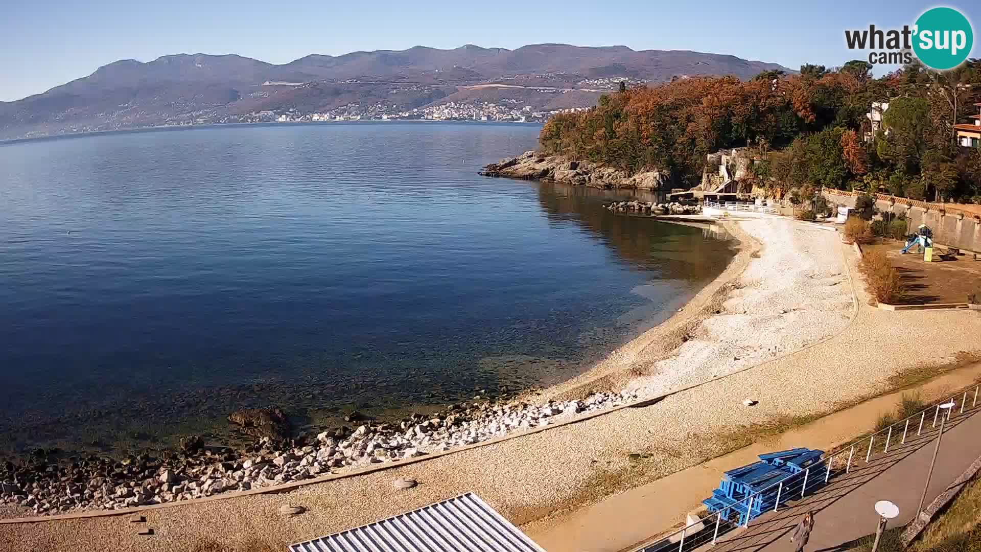 Rijeka Live webcam piscinas de playa Kantrida