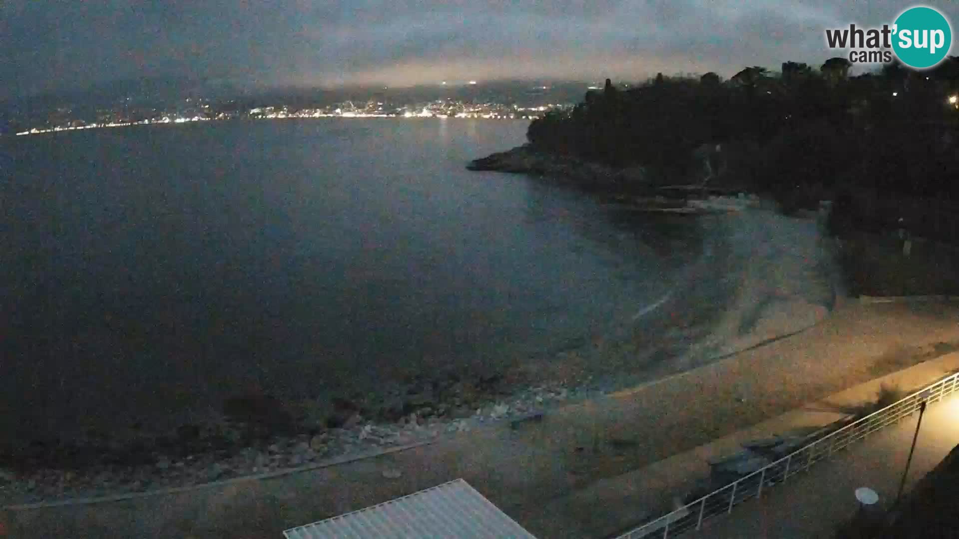 Reka Spletna kamera  plaža pri Bazenih Kantrida