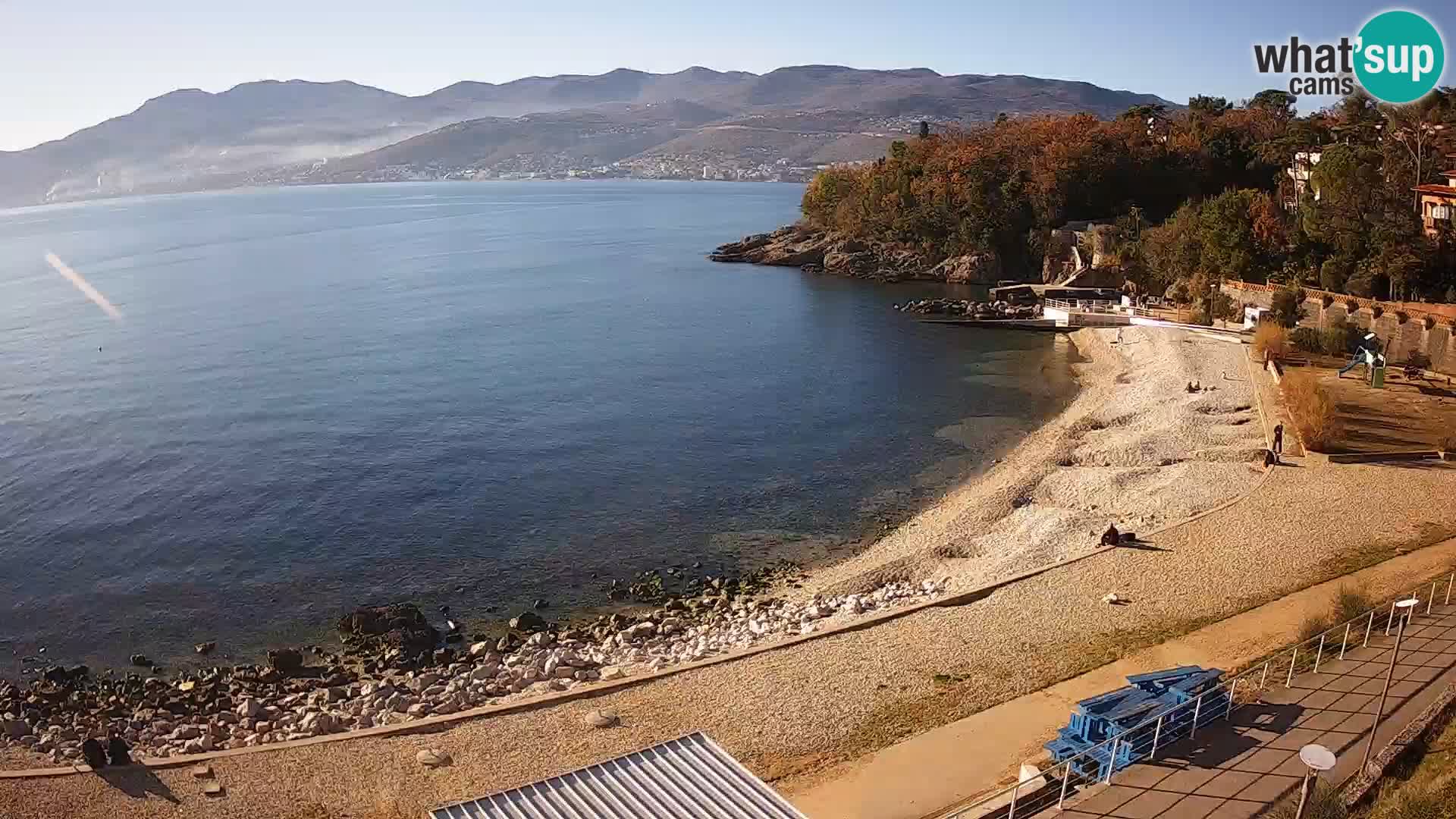 Rijeka Live webcam piscinas de playa Kantrida