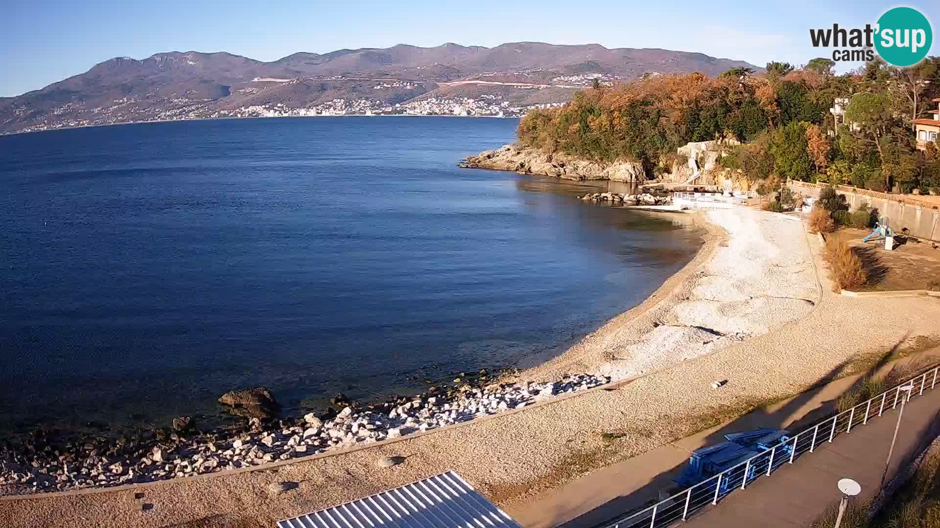 Reka Spletna kamera plaža pri Bazenih Kantrida