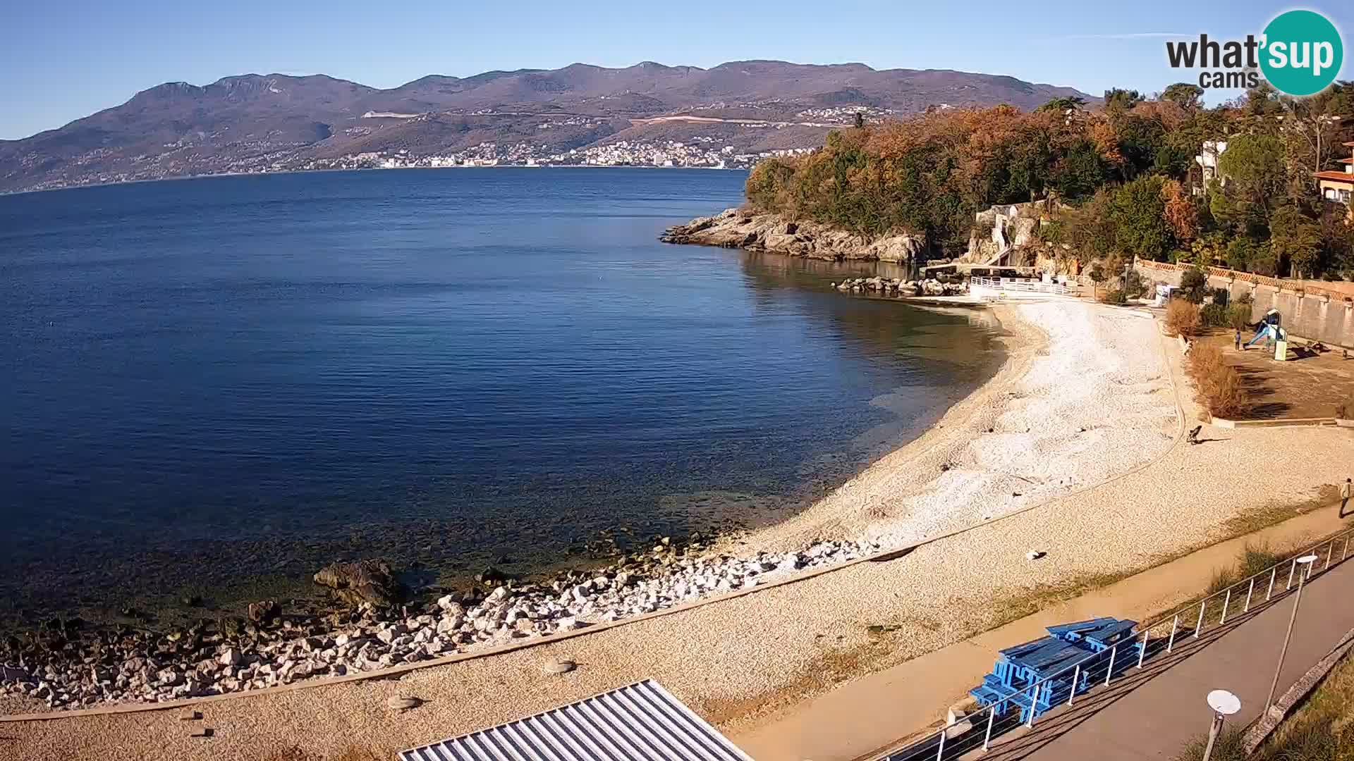 Rijeka Live webcam piscinas de playa Kantrida