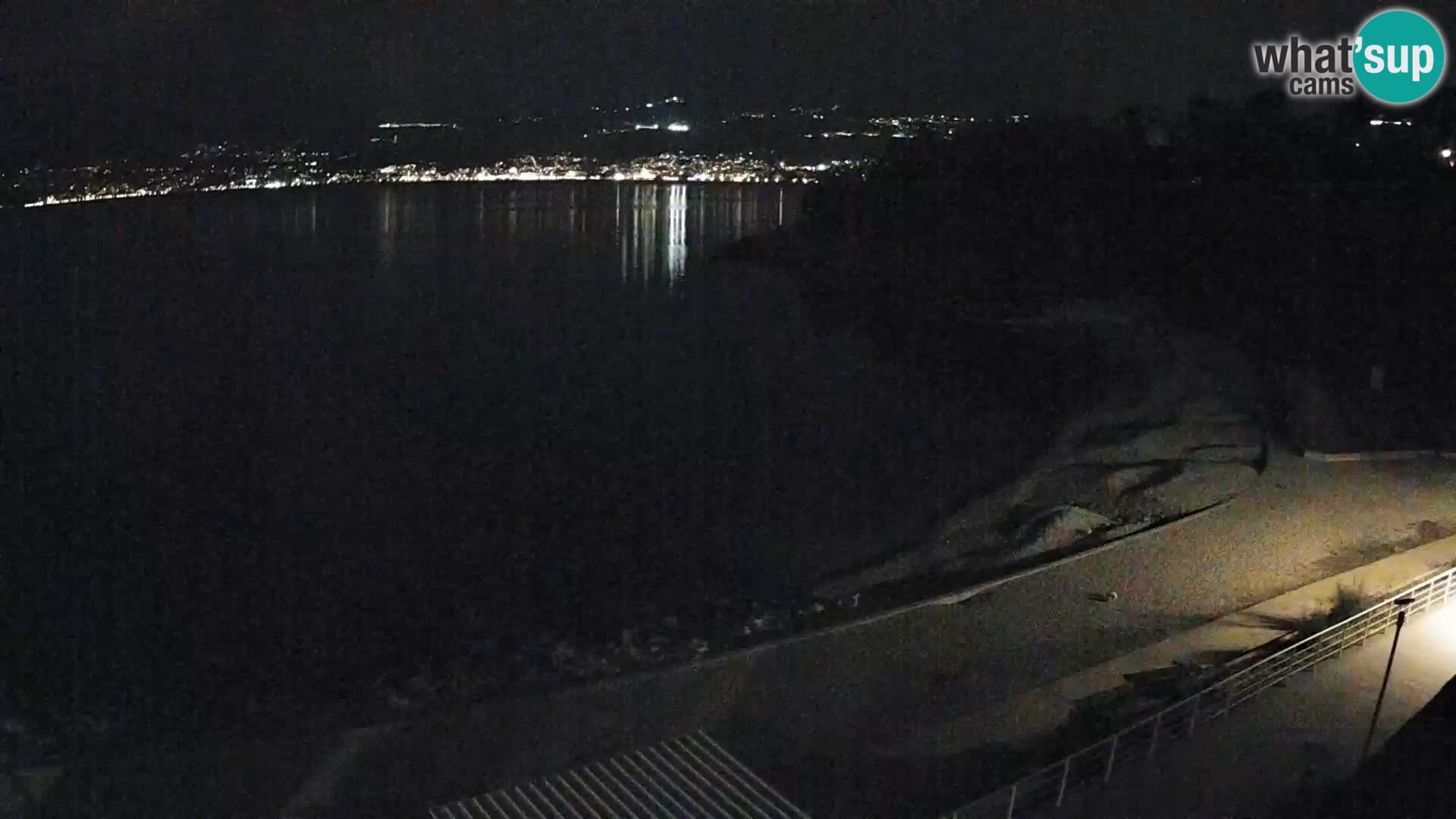 Rijeka web kamera plaža pri Bazenih Kantrida