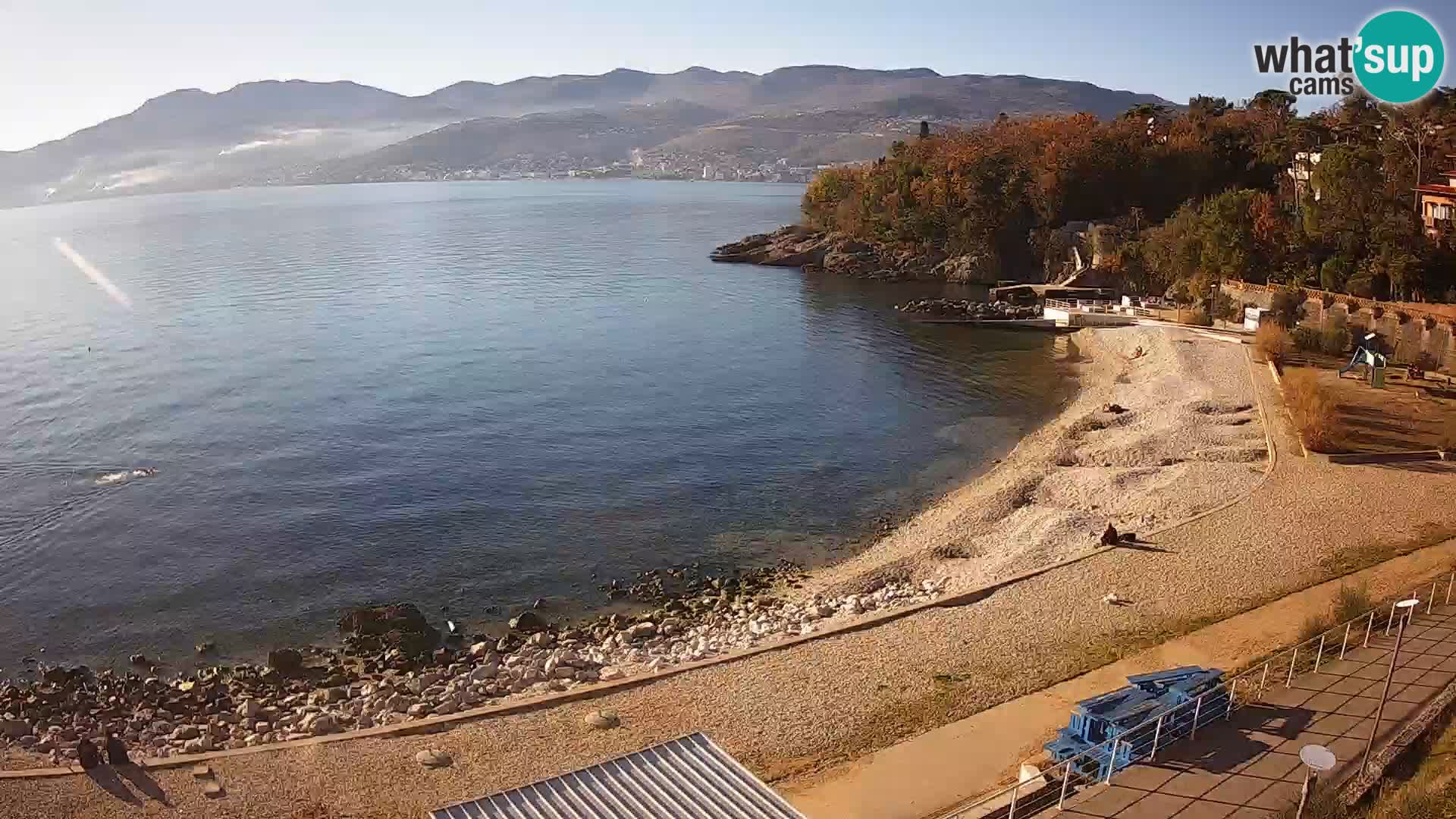 Rijeka Live webcam piscinas de playa Kantrida