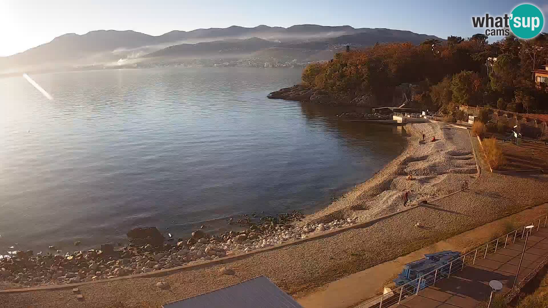 Reka Spletna kamera plaža pri Bazenih Kantrida