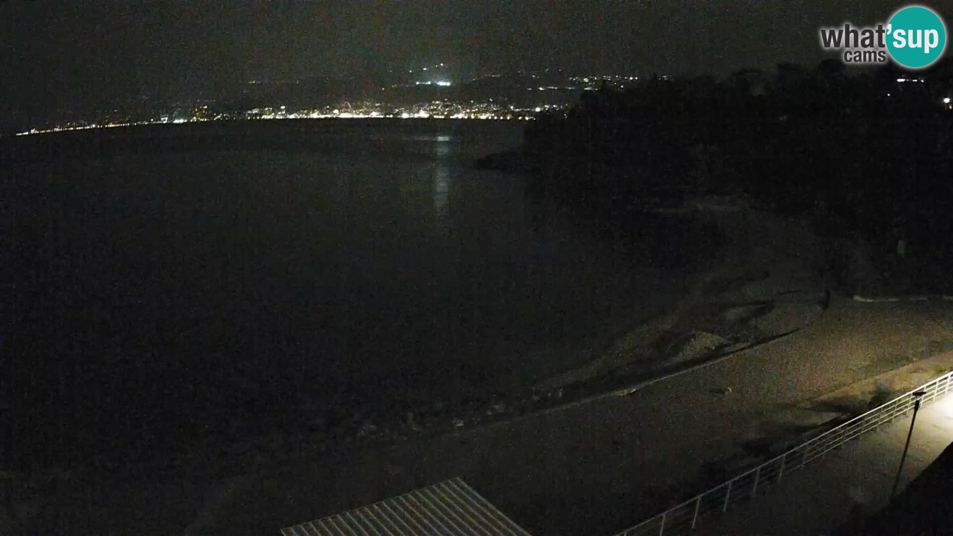 Rijeka web kamera plaža pri Bazenih Kantrida