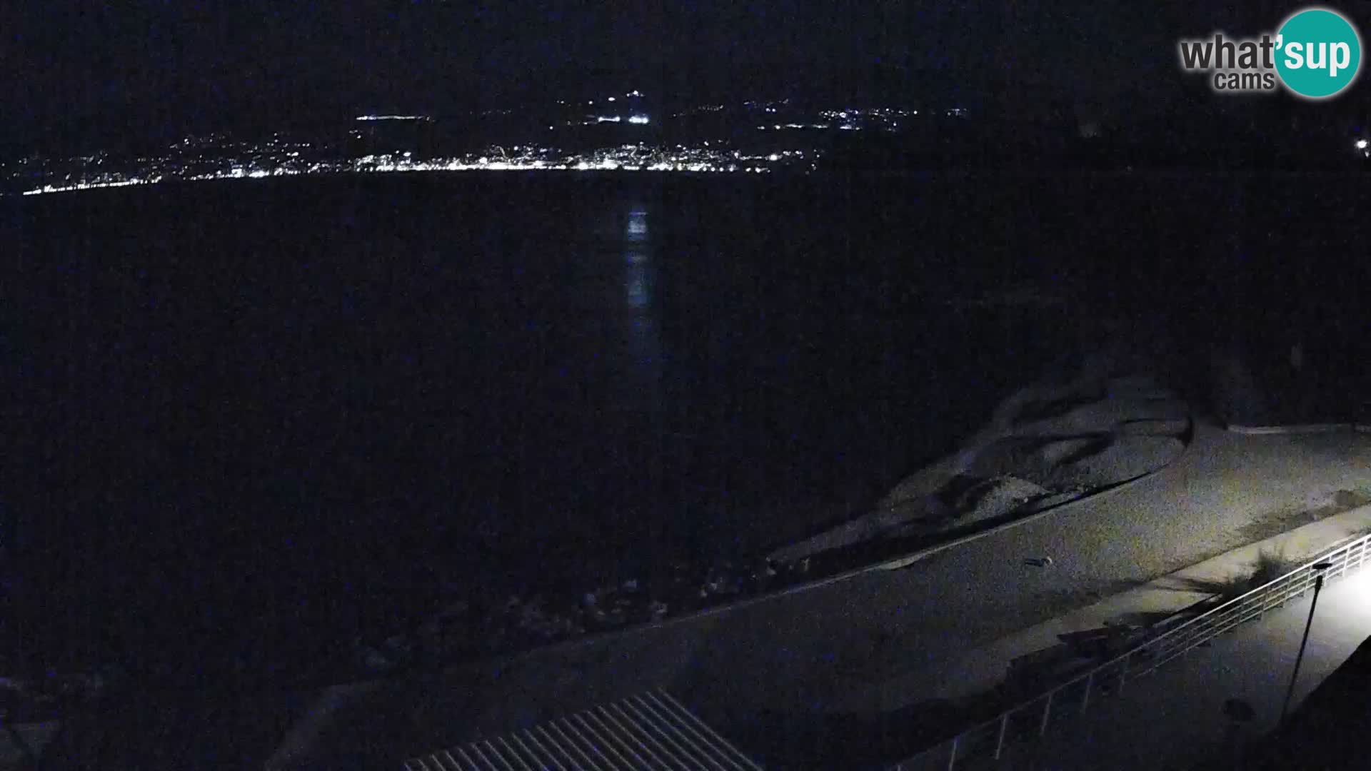 Rijeka web kamera plaža pri Bazenih Kantrida