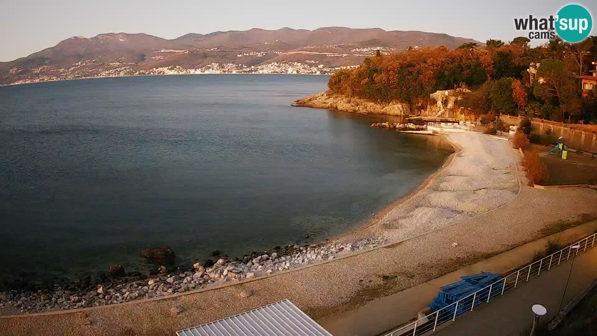 Reka Spletna kamera plaža pri Bazenih Kantrida